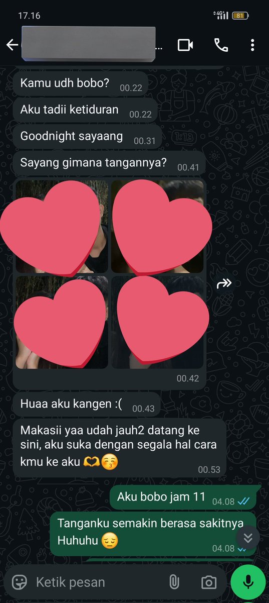 Lah, tiba-tiba udah punya pacar.