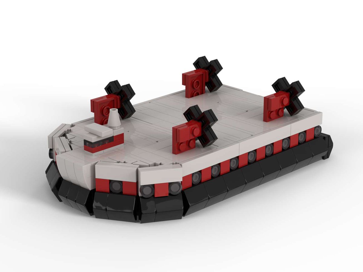 sairal_brick's tweet photo. 1:300 SR.N4
民間では最大のホバークラフト、SR.N4を作りました。
#レゴ艦船 #legoship https://t.co/twkRSMf2ey
