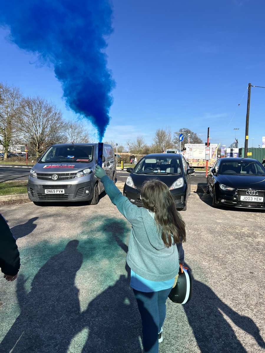 JWhufc's tweet image. No West Ham this weekend so we was at our local non league club @AFCTotton for their massive game against @MerthyrTownFC. Lovely weather and a cracking atmosphere. Just a shame we couldn’t celebrate a victory. Up the stags 🦌