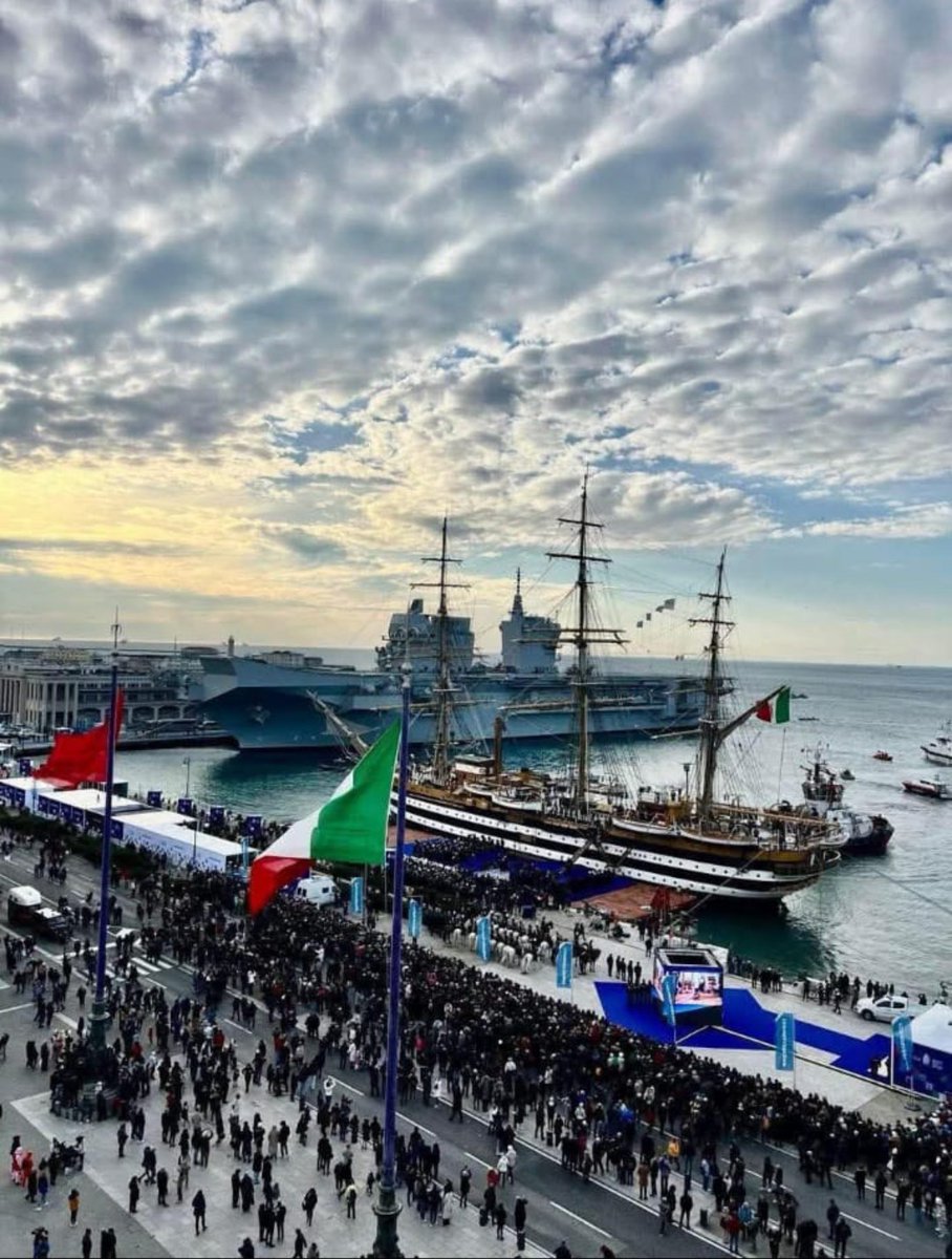 #Vespucci a #Trieste orgoglio nazionale
