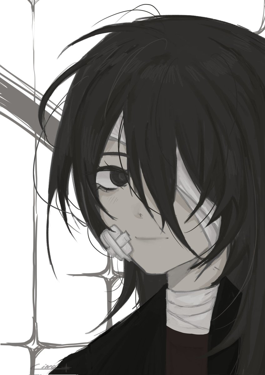 Vinc_enxtt's tweet photo. ❤️‍🩹
#BSD #bsdtwt #bsdfanart #bsdart #Dazai #DazaiOsamu #femdazai #文豪ストレイドッグス https://t.co/t07gpCcKFs