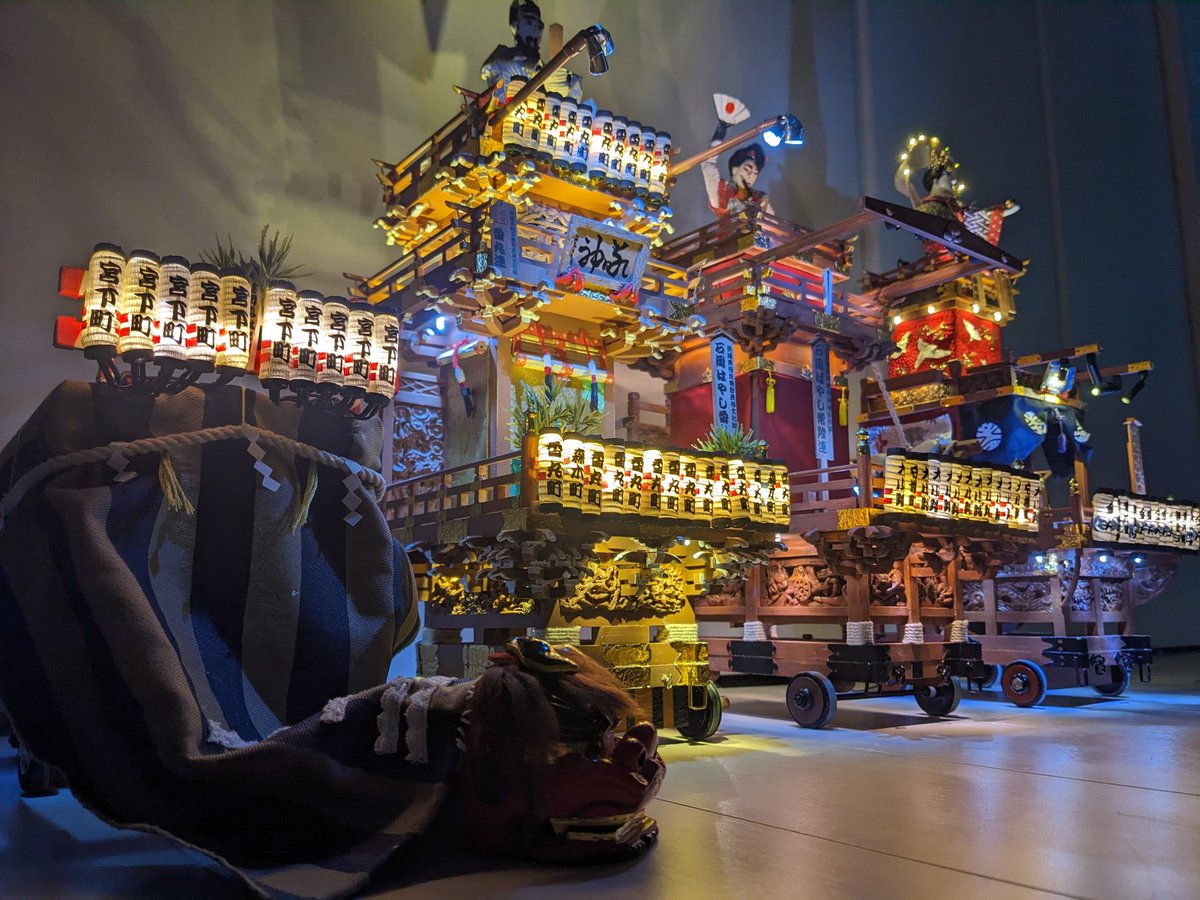 ミニチュア山車