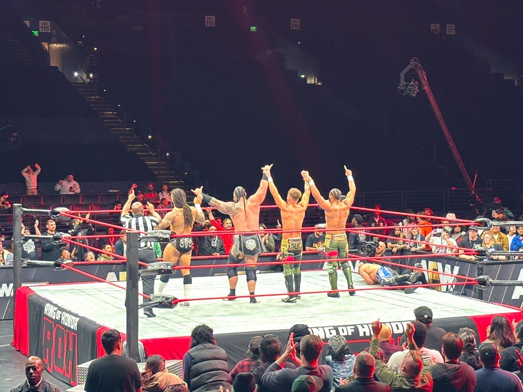 GORAVBAGGA's tweet photo. AEW/ROH WAS AMAZING! DANIEL GARCIA, POWERHOUSE HOBBS, GATES OF AGONY, RTF!! 
&amp; THEN ELIMINATION CHAMBER WAS INSANE! KEVIN &amp; SAMI…..JOHN CENA TURNING HEEL?!? MARCH 1ST WAS A GREAT DAY FOR WRESTLING https://t.co/9L3Anjyz4V