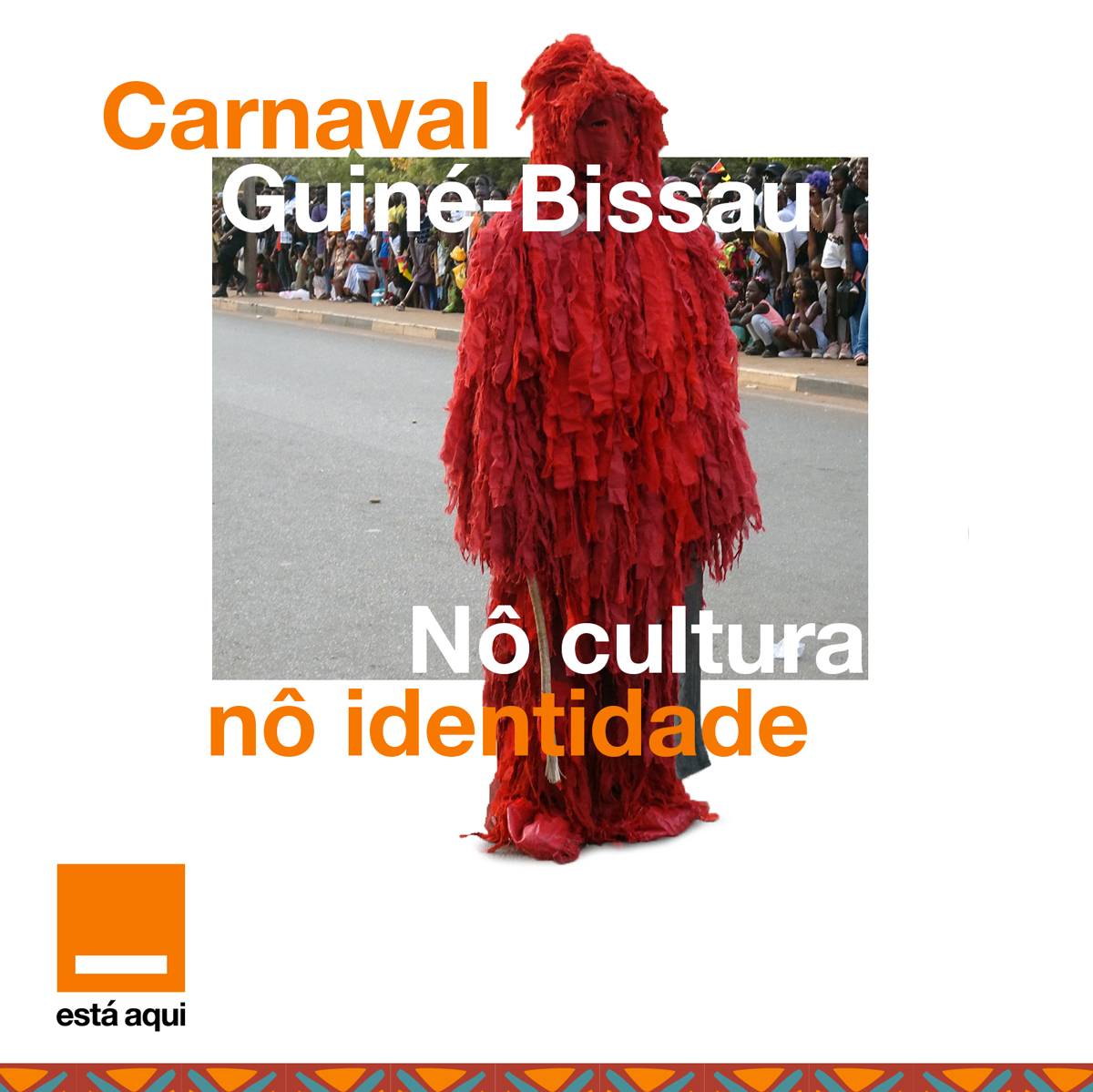 Orange sta li, na Carnaval 2025!

Carnaval i festa di nô identidade! Orange Bissau na cumbidau pa bu badja, bu canta i bu sinti orgulho di nô cultura.

 Vivi nô guinendadi!

#OrangeBissau
#Orangestali #Carnaval2025
#FestadiCultura #NôCulturaNôIdentidade