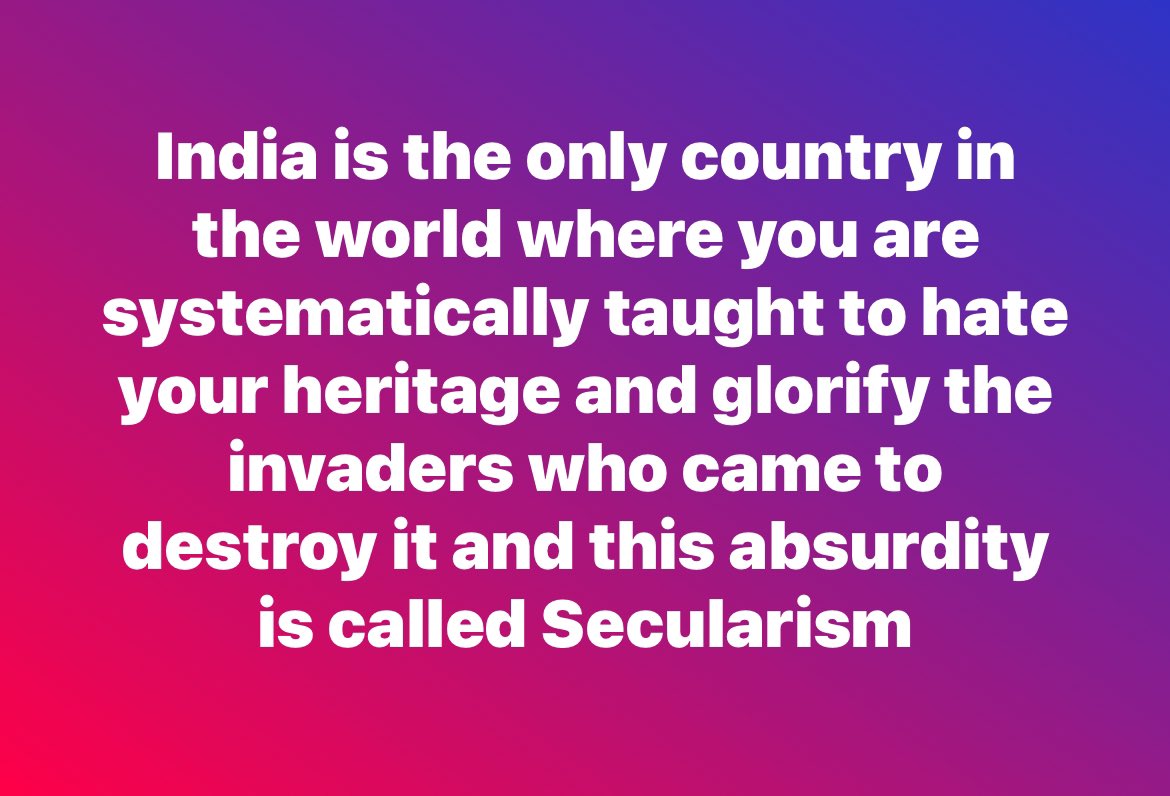 'Secularism' in India - Perfectly explained! 💯