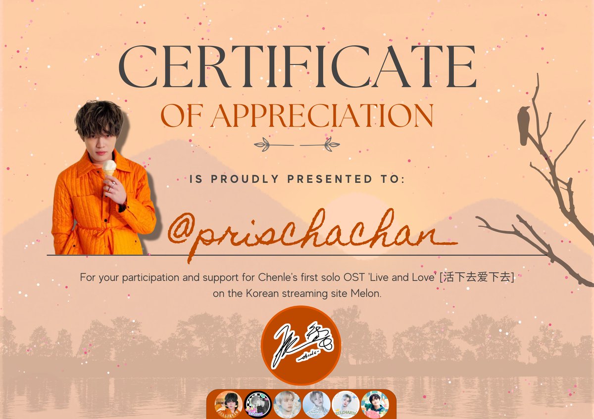 prischachan_'s tweet photo. final report

#ZCLSTREAMPROJECT on Melon
#CHENLExTheDoubleOST
#BeautifulTimeWithCHENLE
@ZCLSTREAM https://t.co/1QmhiHKhTH