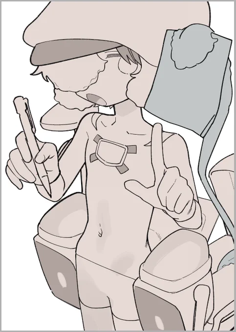 skebで描いてたけどボツや… 