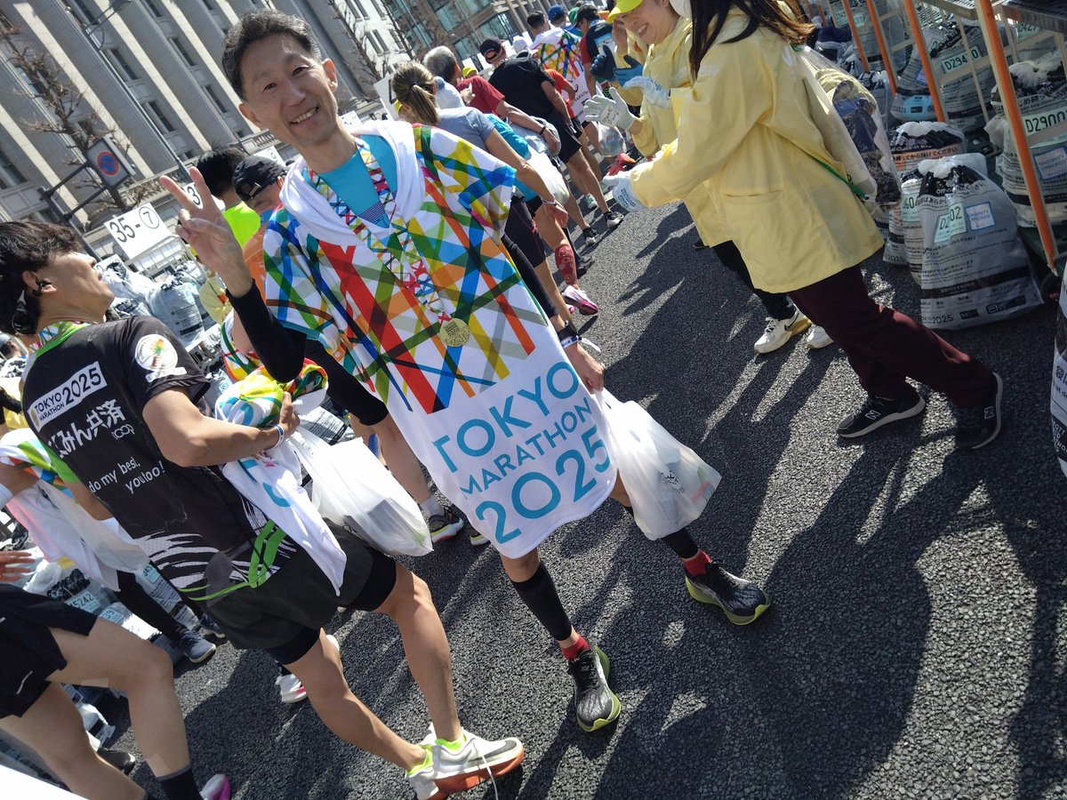 ひっでぃ@5/3笑福駅伝2.5km tweet media