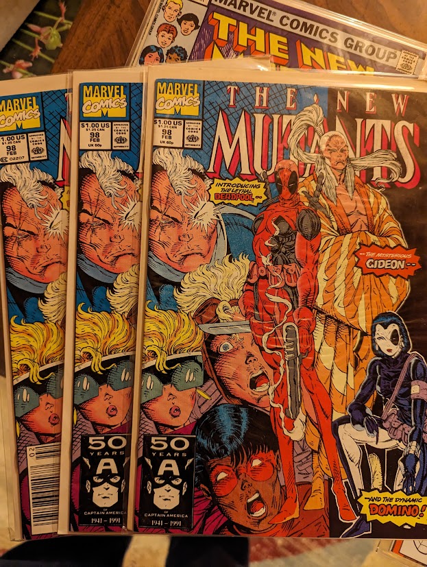 YetiMoose's tweet image. I probably should do something with these Deadpool appearances. CGC, eBay, MyComicShop, something...