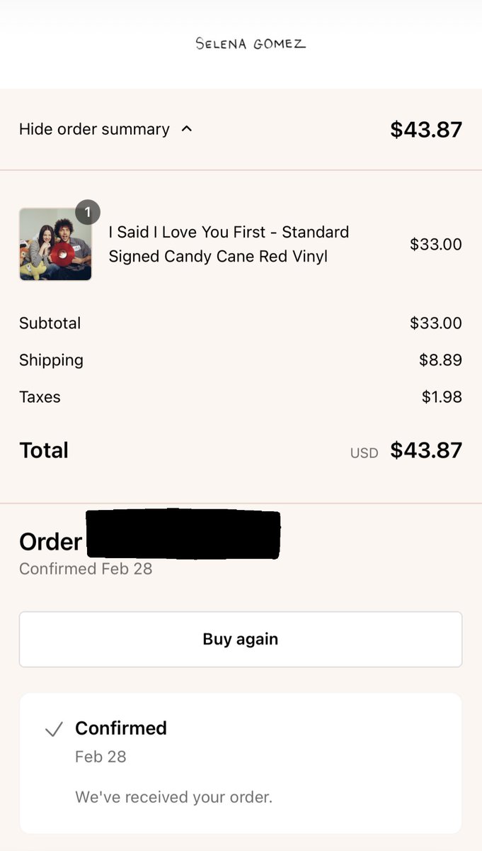 dario__papic's tweet image. I’ve bought a signed vinyl! 💿❤️
#ISAIDILOVEYOUFIRST
@selenagomez @SelenaFanClub