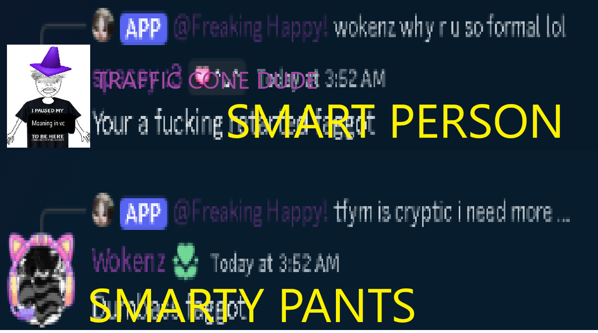 Traffic Cone dude tweet media