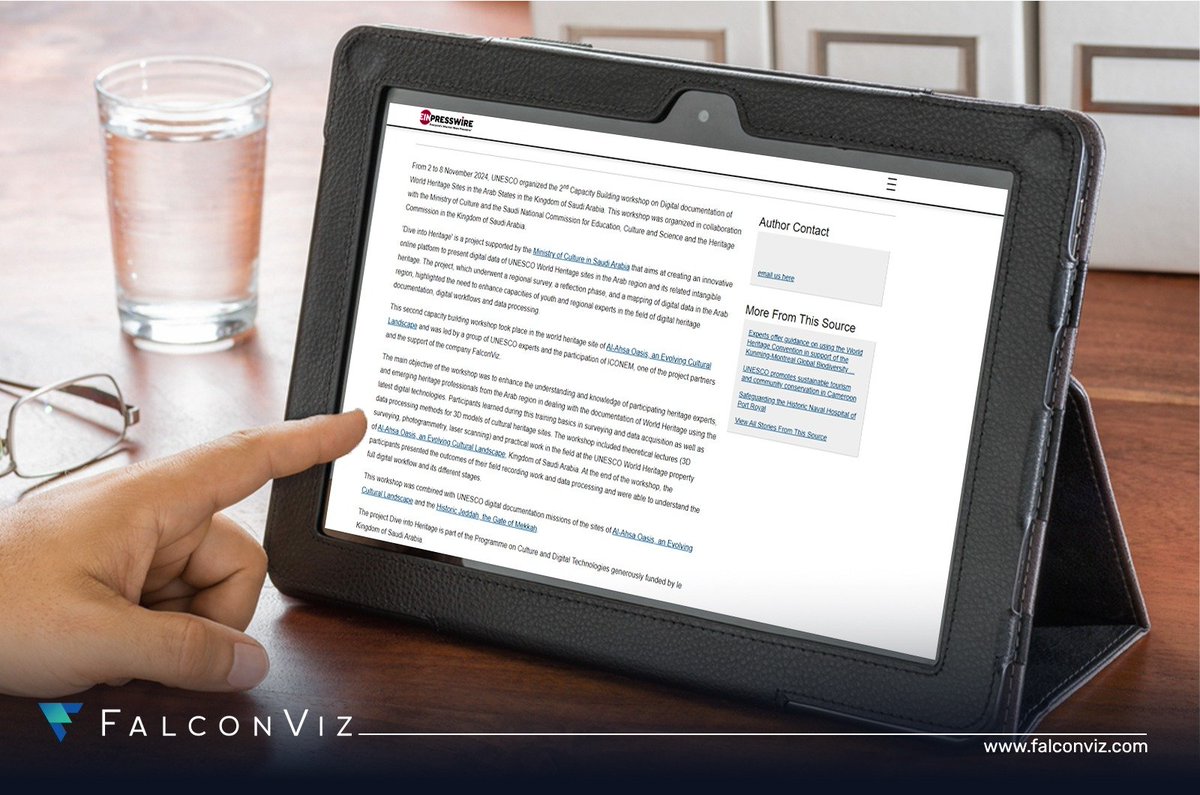 FalconViz's tweet image. 🔗 Read the full article: (einpresswire.com/article/761202…)
#FalconViz #DigitalDocumentation #WorldHeritage #Innovation #Conservation #TechForGood #HeritagePreservation