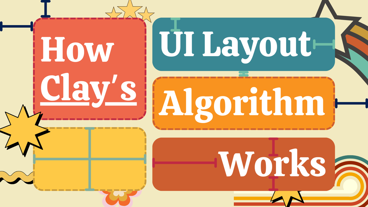 If you've ever wanted to implement your own flexbox UI layout, or if you're just curious how it works under the hood, I've just uploaded a video walkthrough of how Clay's UI layout algorithm works!