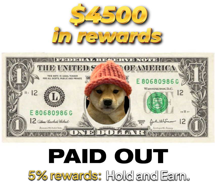 DOG $WIF REWARDS. Join the movement towards a better meme coins.

wQNv43ScejE2PcjBeUoy4J55LhjanzeHD9YQnfnhXXq