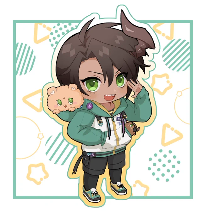 EXPOパーカーかわいい #オウ画 