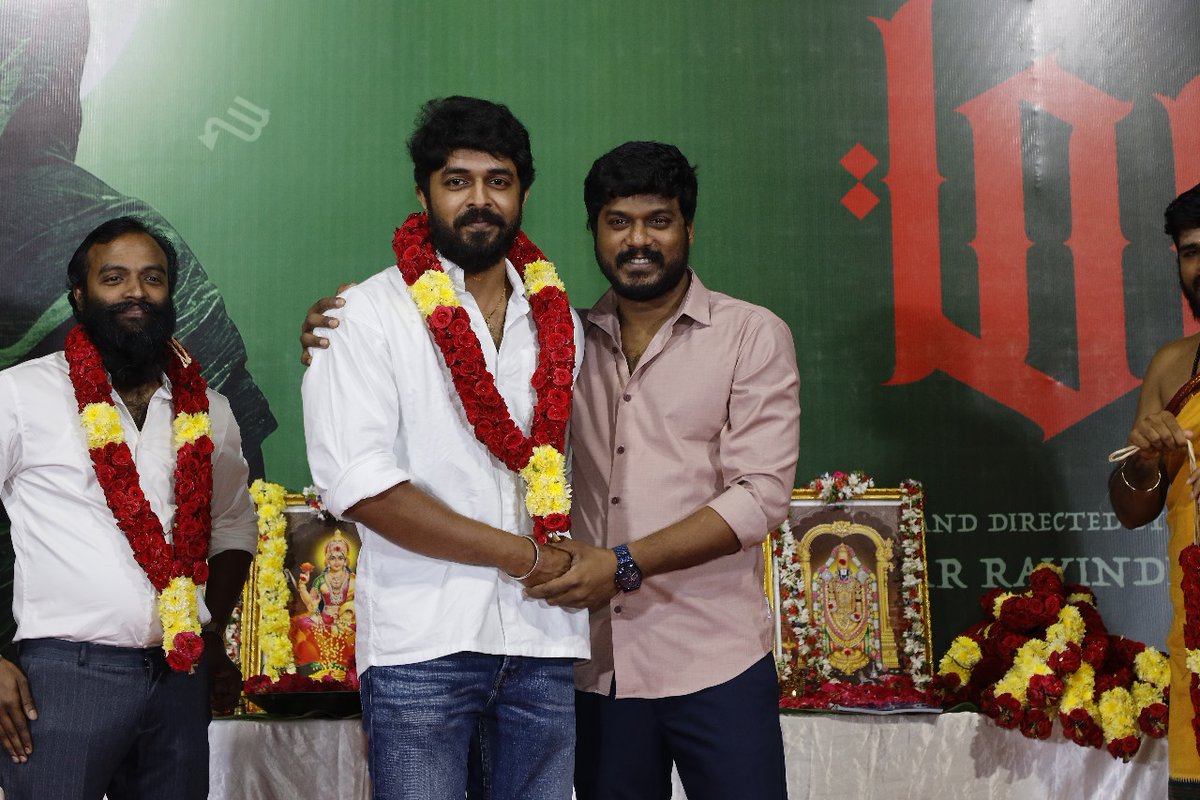 KollywoodCinima's tweet photo. The journey of #Madal has begun with a successful pooja ceremony, graced by the amazing actor @Manikabali87. Get ready for a dose of chills &amp; thrills in theatres! 

#PJSPicturesProductionNo1 
"முதுபேயின் வருகை கூறல் " 

@PJSpictures_ @JasonPrashanth @raharisankar https://t.co/zsZe6caV7W