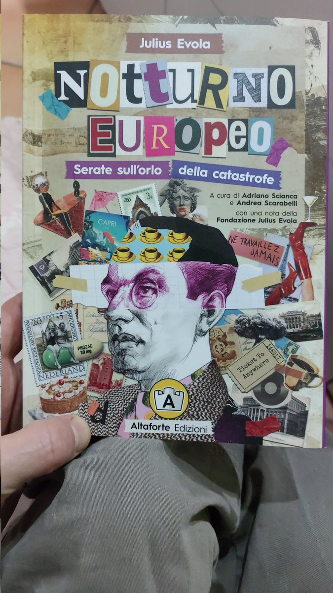Corrado_G_Sol68's tweet photo. #Notturnoeuropeo, nuovo titolo di #Altaforte. Un #Evola inedito, cronista della vita notturna delle grandi capitali di un'Europa prossima alla catastrofe del secondo conflitto mondiale. Da non perdere ⬇️ https://t.co/SSJxQ6qeZk