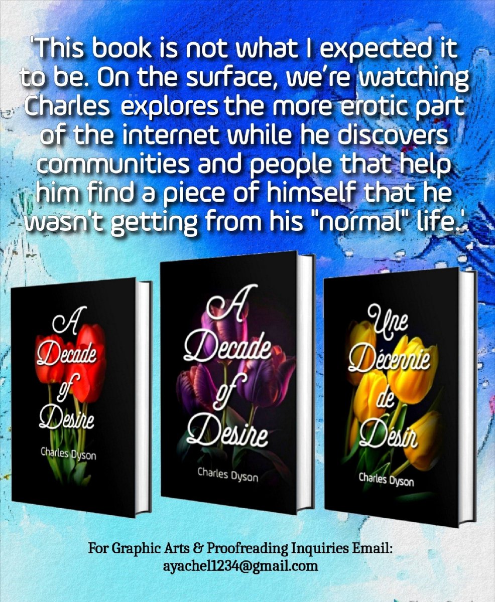 ZeaPerez3's tweet photo. 🌿🌻🌿 #BookReviews #bookrecommendations
'In 2024, over 400 million people around the world are using #online #datingapp.'
🌻'A Decade of Desire' by Charles Dyson @publishing_best
BUY HERE: https://t.co/By2tEfXXa1
#readingcommunity #WritingCommmunity #memoir #erom https://t.co/JZQ2IFTDqM