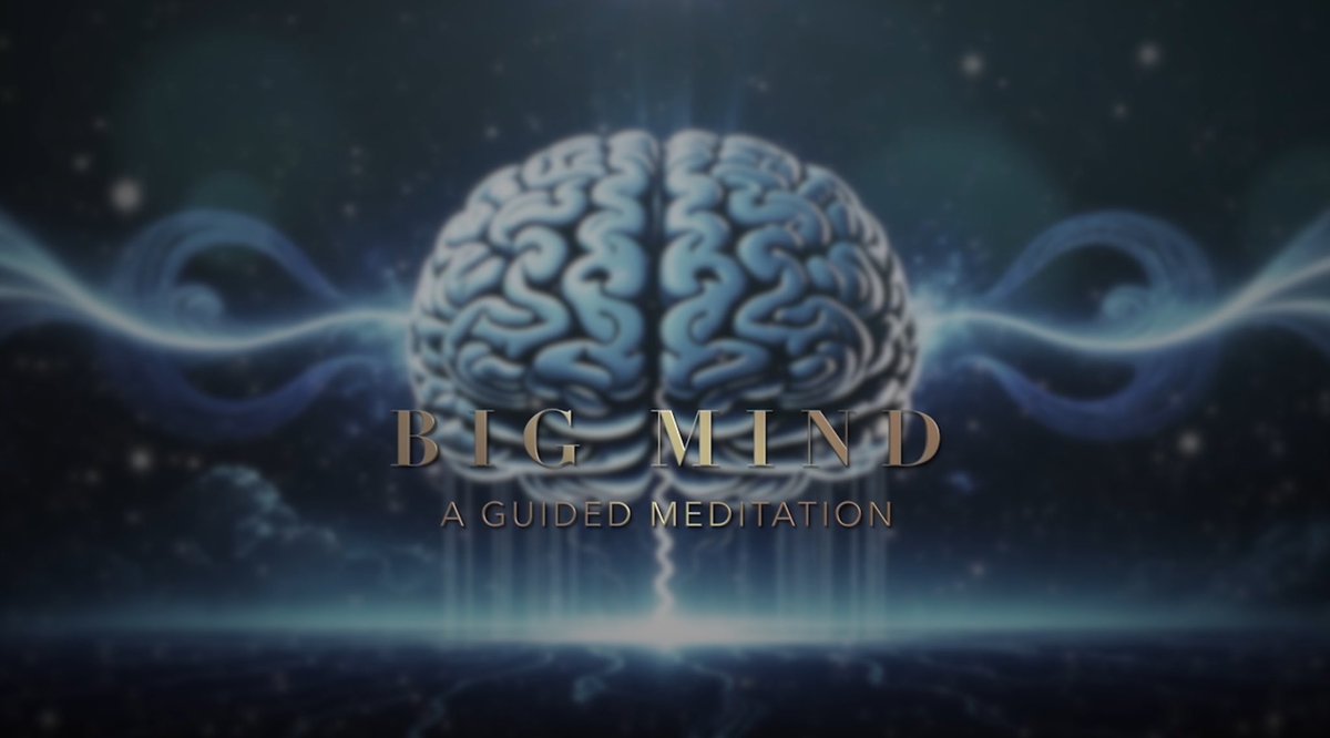 Big Mind short meditation is up on the site, go check it out themindcult.com/big-mind-medit…