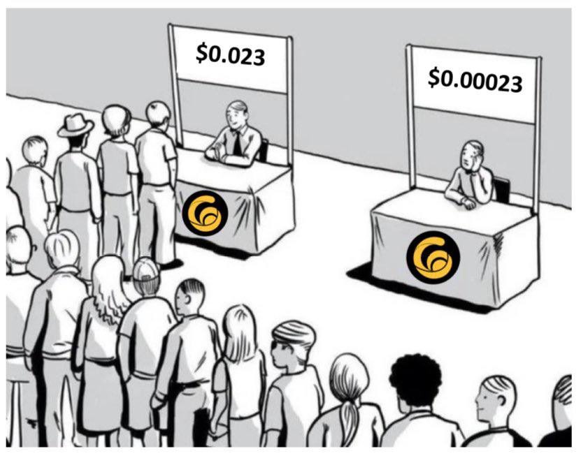 OperarOffial's tweet photo. QUAL LADO VOCÊ VAI ESCOLHER , COMPRAR AGORA OU NOS 0.023 ? @rico_usm @RACA_3 https://t.co/6gqptuVMD3