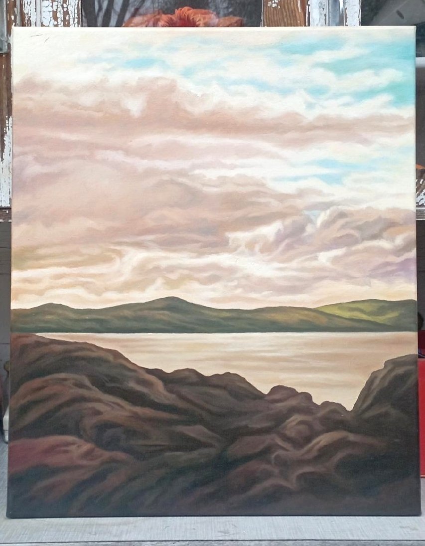 Nordica#06
oil on canvas; 50x70cm;
somewhere in scotland
