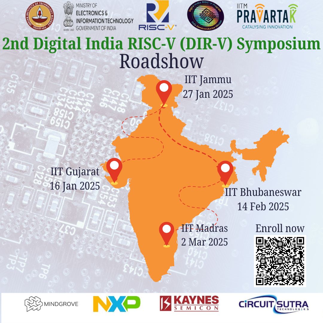 Ministry of Electronics & IT (@goi_meity) on Twitter photo ๐ฏย Witness the revolutionary Innovative Processor solutions from <a href="/VegaProcessor/">VEGA Processors</a>ย | #SHAKTIProcessorย |ย <a href="/incoresemi/">Incore Semiconductors</a> |ย <a href="/MindgroveTech/">Mindgrove Technologies</a> | Vyoma Systems | Krutim and many more industry participants.
๐ฎ๐ณ Learn more about indigenous Processors developed under the <a href="/DIRISCV/">DIR-V</a> Program ๐ฏย Witness the revolutionary Innovative Processor solutions from <a href="/VegaProcessor/">VEGA Processors</a>ย | #SHAKTIProcessorย |ย <a href="/incoresemi/">Incore Semiconductors</a> |ย <a href="/MindgroveTech/">Mindgrove Technologies</a> | Vyoma Systems | Krutim and many more industry participants.
๐ฎ๐ณ Learn more about indigenous Processors developed under the <a href="/DIRISCV/">DIR-V</a> Program