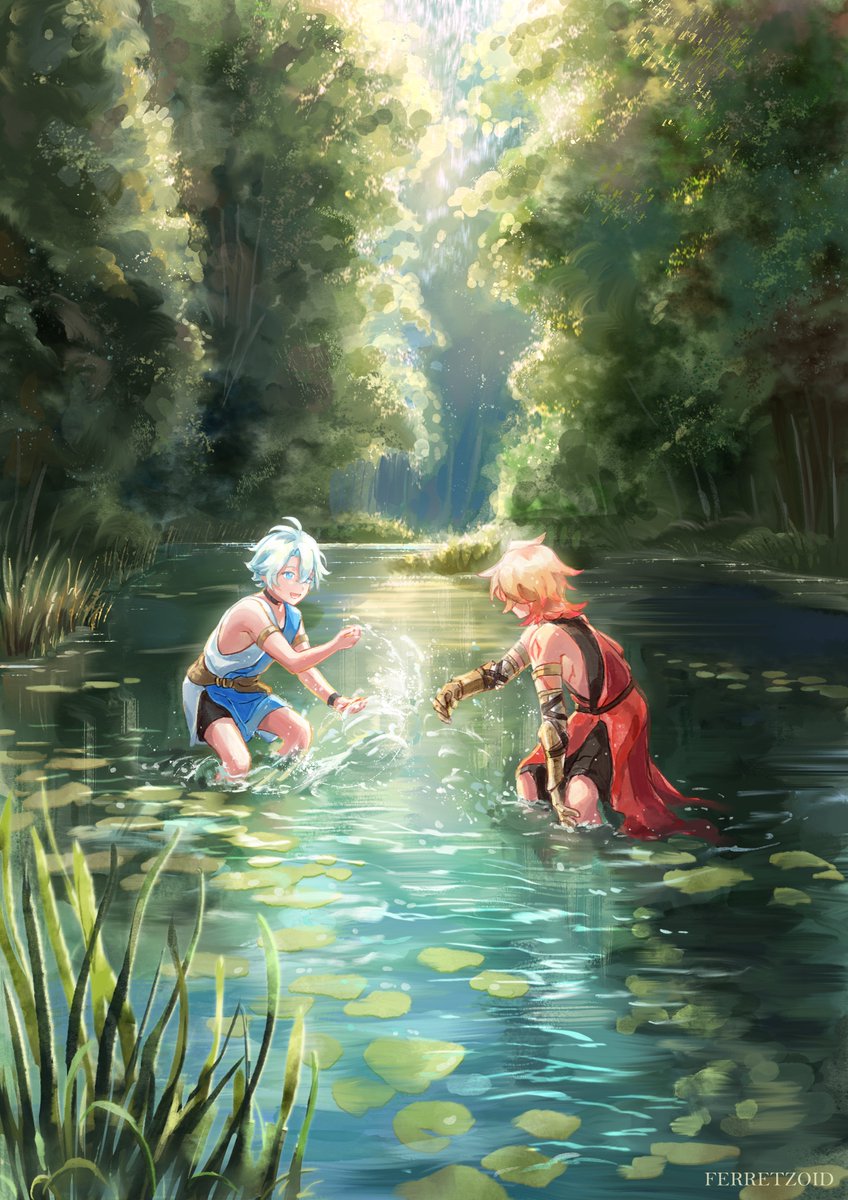 ferretzoid's tweet image. it was but a dream. #phainon #mydei #honkaistarrail