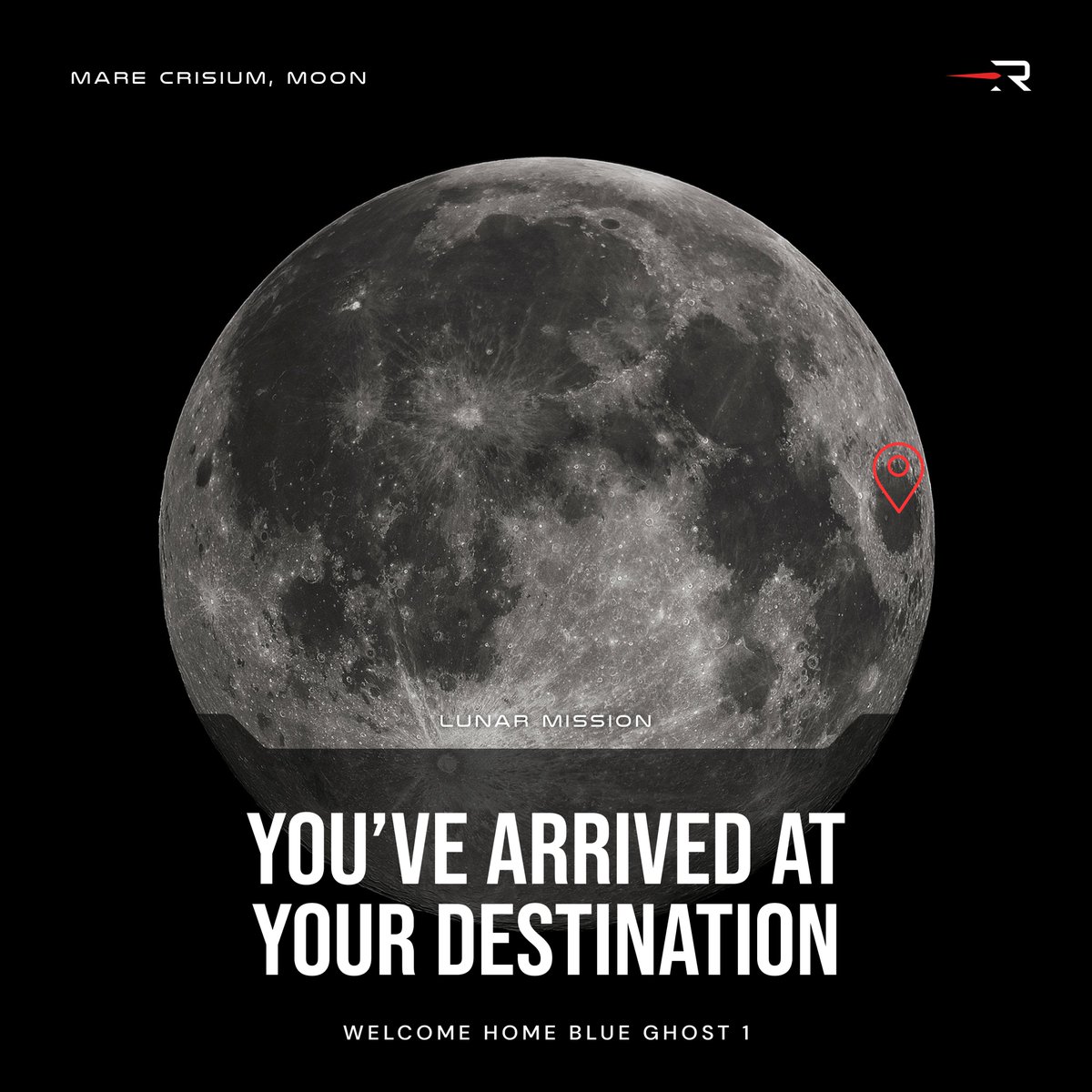 Blue Ghost 🤜🤛 Moon

Congratulations to @Firefly_Space for Blue Ghost’s successful landing on the Moon! 

We’re proud to have supported Firefly’s mission with Rocket Lab’s MAX Flight and MAX Ground Data Software suites in addition to three high-efficiency solar power assemblies.