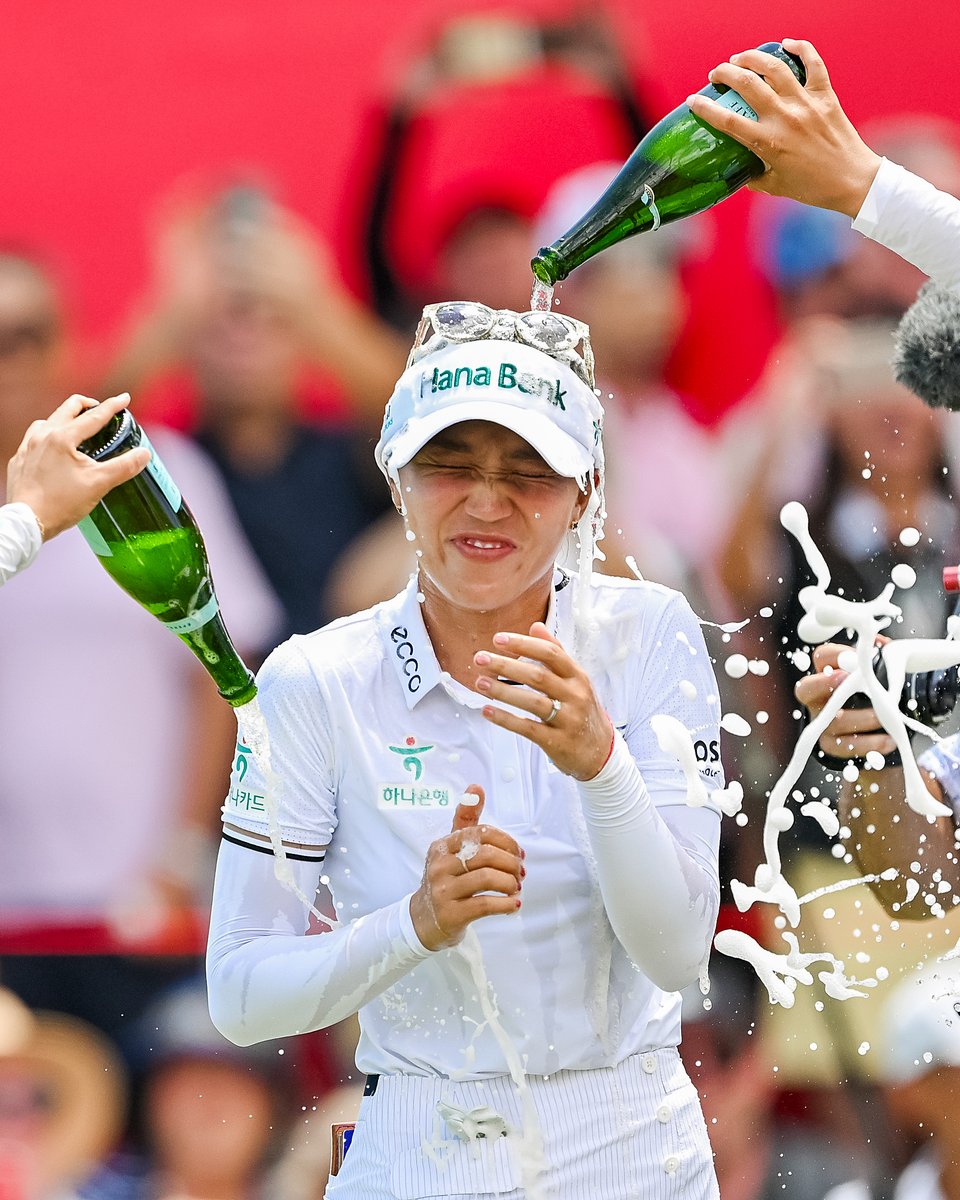 LPGA (@lpga) on Twitter photo #CheersToTheChampion 🥂
With her win at the 2025 <a href="/HWWCGolf/">HSBC Women's World Championship</a>, Lydia Ko has punched her ticket to the 2026/2027 <a href="/HiltonGrandVac/">HiltonGrandVacations</a> Tournament of Champions 🏆 #CheersToTheChampion 🥂
With her win at the 2025 <a href="/HWWCGolf/">HSBC Women's World Championship</a>, Lydia Ko has punched her ticket to the 2026/2027 <a href="/HiltonGrandVac/">HiltonGrandVacations</a> Tournament of Champions 🏆