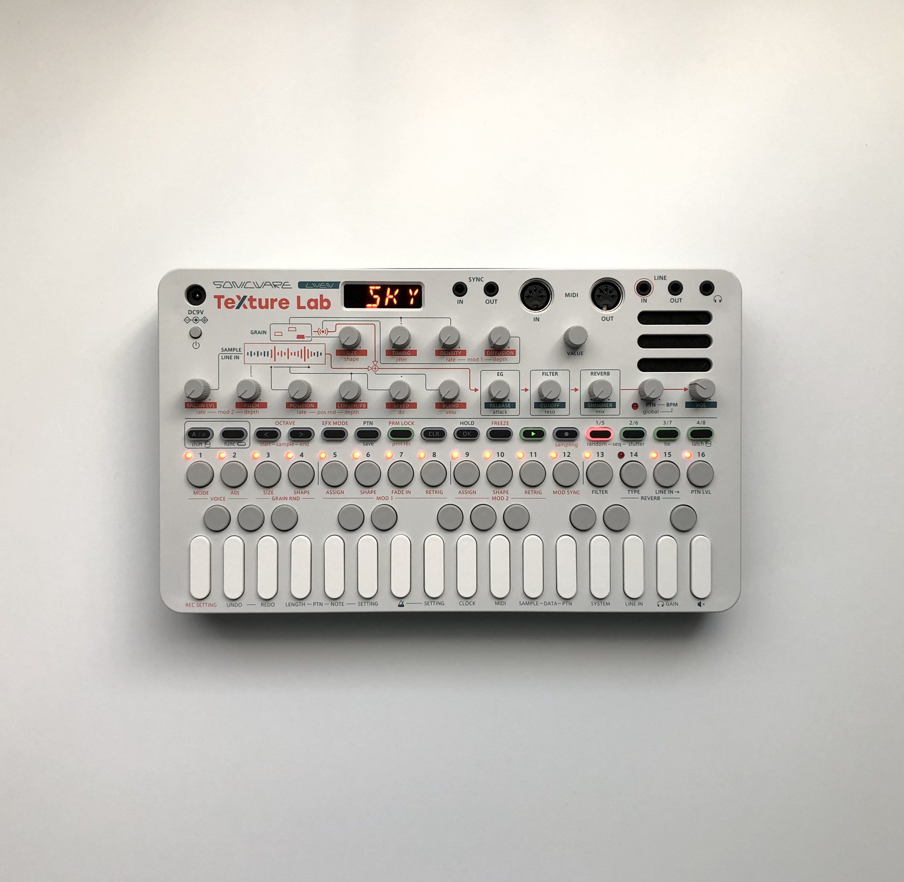 SONICWARE LIVEN Texture Lab 考えつき グラニュラー SONICWARE LIVEN Texture Lab 考えつき グラニュラー