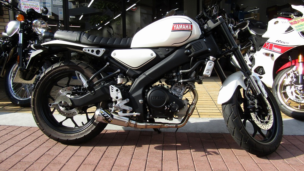 XSR155チタンマフラー・オートサロンオギヤマ×ノリフミ