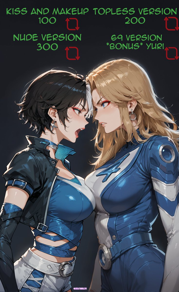 Since everyone and their mom is playing Marvel Rivals (myself included help) figured I'd do the next one of these based on everyone's fav healers! Well, asset wise, at least. :) So, Luna Snow and Sue Storm. Who's better?IDK but you can help them resolve the argument in a more