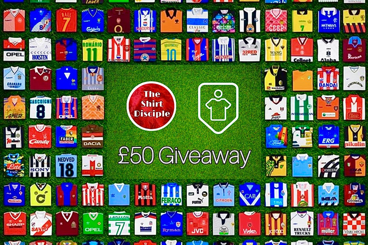 Shirt Disciple โฝ๏ธ (@shirt_disciple) on Twitter photo ๐จ ยฃ50 CFS Giveaway ๐จ
Fancy winning a ยฃ50 Classic Football Shirts gift voucher? To enter:
๐ค Follow <a href="/Shirt_Disciple/">Shirt Disciple โฝ๏ธ</a>
๐ Retweet & Like this
๐ Entries close 16/3 8pm
Canโt wait? Take a browse on CFSโฆ
๐ classicfootballshirts.co.uk/theme/cfs-weekโฆ #ad ๐จ ยฃ50 CFS Giveaway ๐จ
Fancy winning a ยฃ50 Classic Football Shirts gift voucher? To enter:
๐ค Follow <a href="/Shirt_Disciple/">Shirt Disciple โฝ๏ธ</a>
๐ Retweet & Like this
๐ Entries close 16/3 8pm
Canโt wait? Take a browse on CFSโฆ
๐ classicfootballshirts.co.uk/theme/cfs-weekโฆ #ad