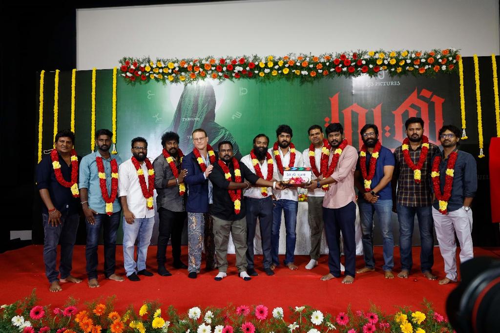 CinemaWithAB's tweet photo. #Madal has begun with a successful pooja ceremony, graced by Manikandan 🌟 https://t.co/5KGNndqdXh