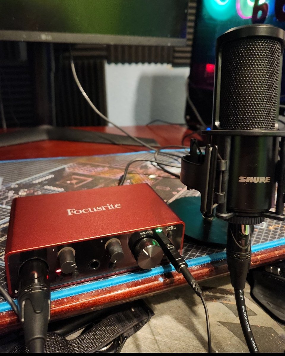 Upgraded my mic #YouTube