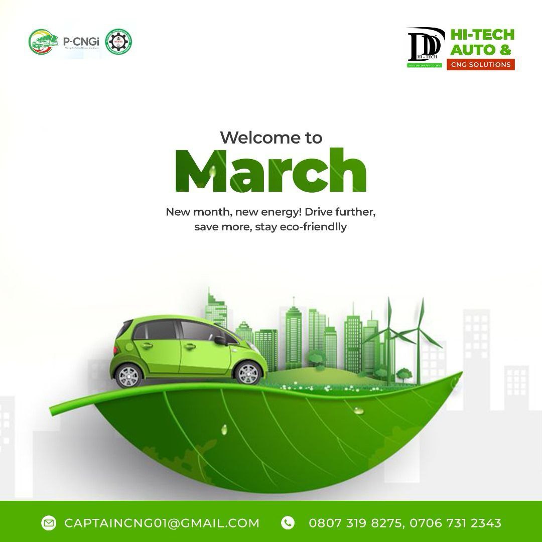 HiTechAuto_cng's tweet image. Welcome to March with Hi-Tech Auto! Embrace new energy, drive further, save more, and stay eco-friendly with our cutting-edge CNG solutions. 🌿🚗

#HiTechAuto #CNGSolutions #EcoFriendly #NewMonthNewEnergy