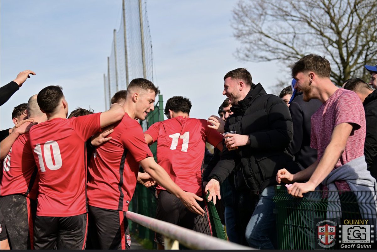 Andy Mitten (@andymitten) on Twitter photo Saw a <a href="/OfficialSGFC/">Stockport Georgians FC</a> player score yesterday, jump a barrier, dive into the crowd, take a large swig of a beer from a mate, then return to playing.
Pic: Geoff Quinn Saw a <a href="/OfficialSGFC/">Stockport Georgians FC</a> player score yesterday, jump a barrier, dive into the crowd, take a large swig of a beer from a mate, then return to playing.
Pic: Geoff Quinn