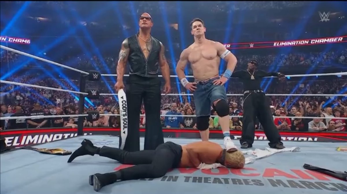 So glad I'm a millennial 😎
#EliminationChamber2025 <a href="/JohnCena/">John Cena</a>