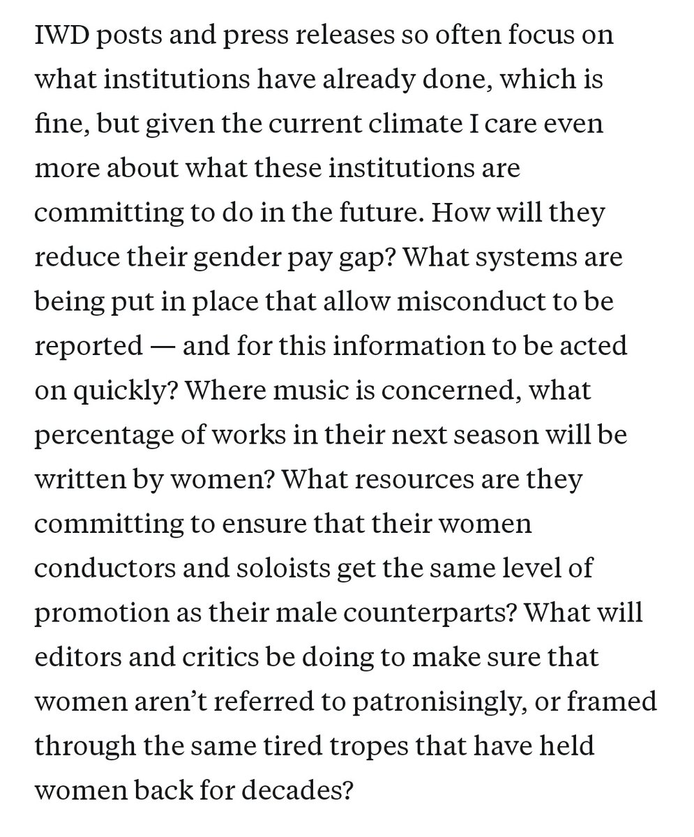 *NEW POST*

As we move into March I'm thinking about International Women's Day - why it still matters and how we can use it to move forward. 

Full post on my Substack 👇🏻