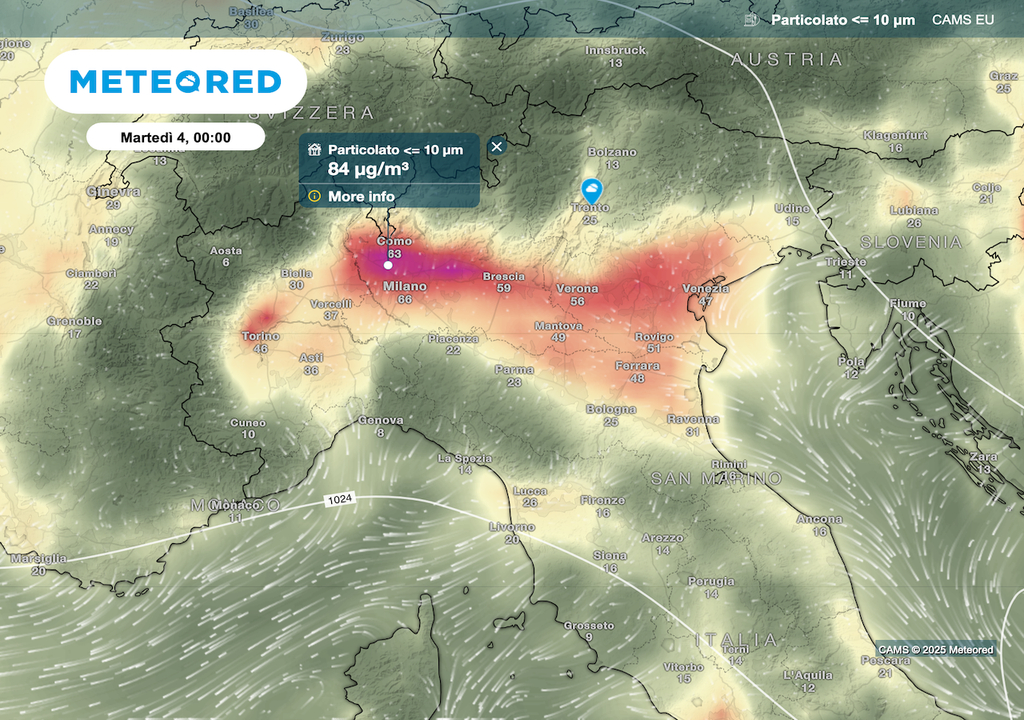 meteoredit's tweet photo. 🌫️Qualità dell'aria in rapido peggioramento! ⚠️
Nei prossimi giorni le concentrazioni di #particolato saranno ben sopra i limiti di legge!
L’alta pressione favorirà l’accumulo di #inquinanti, peggiorando la situazione nelle grandi città. 😥 https://t.co/9UKqXyLeLi