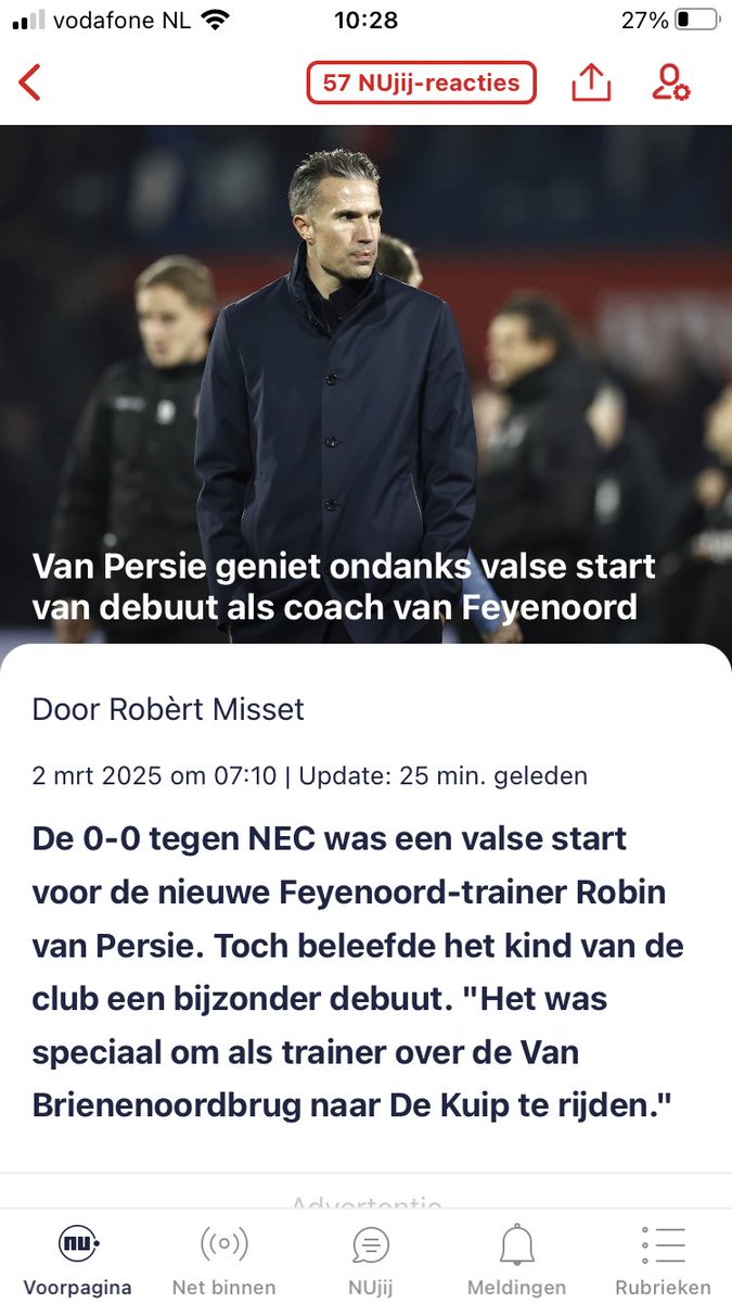 Ik was voor <a href="/NUnl/">NU.nl</a> in de Kuip.