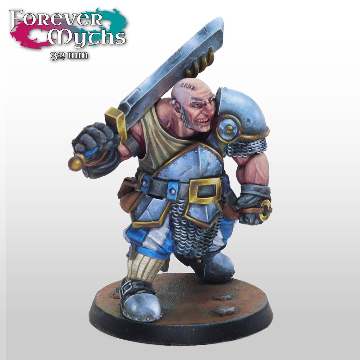 Hi there!

I hope you like this piece as much as I enjoyed sculpting and painting it. Remember that you can get it at:

jmodelsshop.com

Scale: 32 mm
Height: 50 mm
Material: resin

See you!