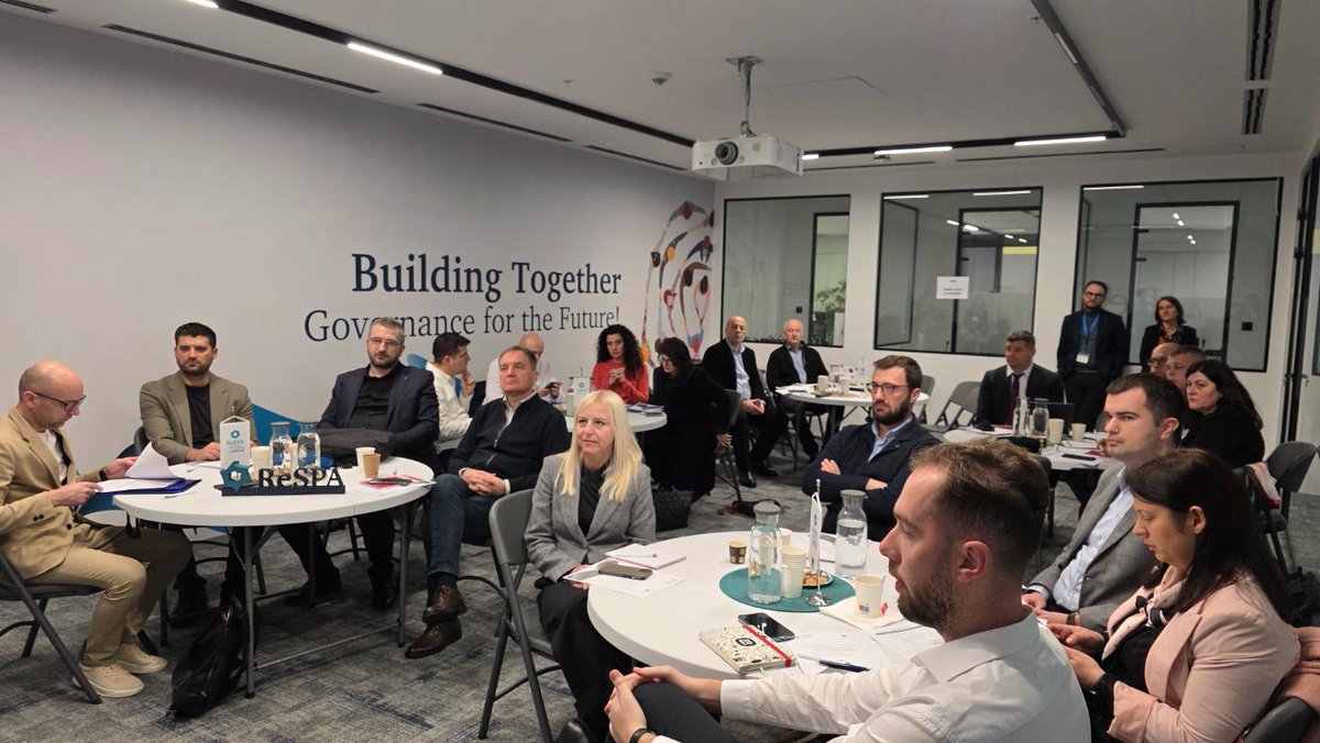 The Regional Thematic Group on Digital Transformation convened in Podgorica to discuss the implementation of eIDAS and eIDAS 2.0, assess the digitalization progress and explore opportunities offered through ReSPA's support instruments👉respaweb.eu/0/news/746
