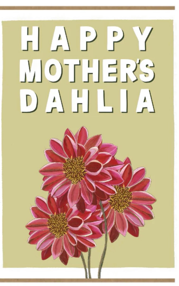 We’re beavering away on new range of gardening pun cards - here’s the first one in time for Mother’s Day! #gardenersworld #MothersDay #gardening #smartsocial ##ukgifthour #shopindie #shopsmall pickledprints.co.uk/products/dahli…