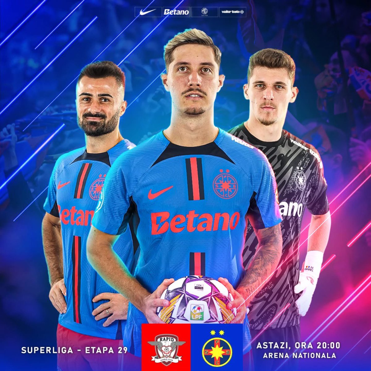 #Superliga #Etapa29 #RapidFCSB 

- suporterii care doresc să încurajeze echipa alături de Peluza Nord își pot procura bilete de pe bit.ly/RapidFCSBPeluz….

- prețul unui bilet este de 30 LEI. 

❤️💙