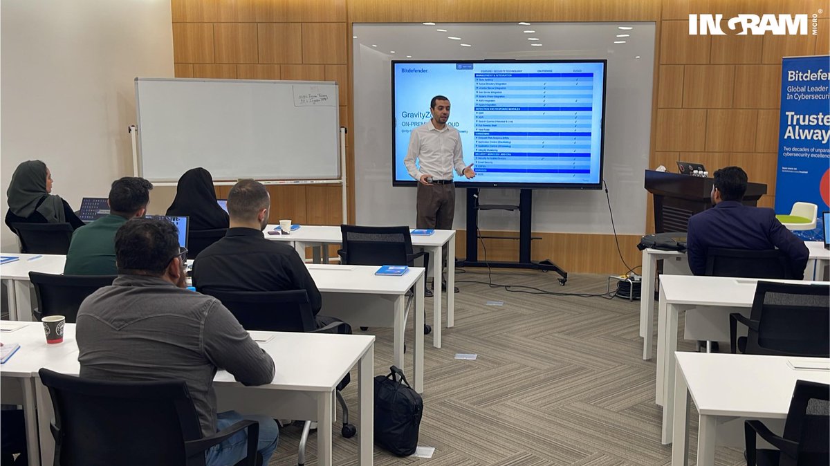 We were thrilled to explore <a href="/Bitdefender/">Bitdefender</a>'s advanced solutions and the current cybersecurity landscape. 
The interactive product demos and inspiring partner success stories provided invaluable insights and practical strategies. 
Thank you to everyone who made it a success.