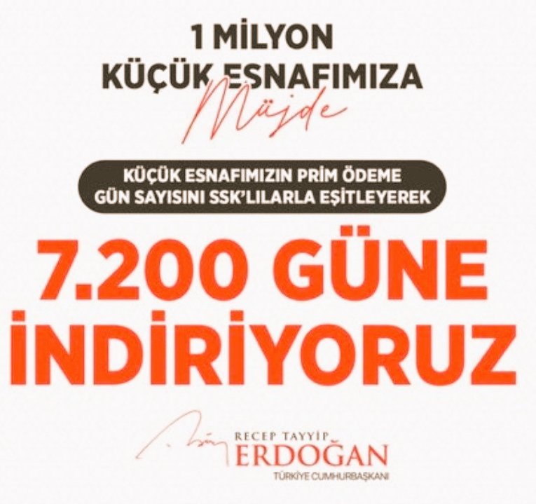Bağ-Kur  Bağ-Kur
SÖZÜNÜZÜ
Tutmanızı istiyoruz 
<a href="/RTErdogan/">Recep Tayyip Erdoğan</a>
<a href="/dbdevletbahceli/">Devlet Bahçeli</a>
<a href="/eczozgurozel/">Özgür Özel</a>
<a href="/_yeniyol_/">YENİ YOL PARTİSİ TBMM</a>
<a href="/rprefahpartisi/">Yeniden Refah Partisi</a>
<a href="/iyiparti/">İYİ Parti</a>
<a href="/MhpTbmmGrubu/">MHP TBMM Grubu #MHP</a>
<a href="/Akparti/">AK Parti</a>
<a href="/herkesicinCHP/">CHP 🇹🇷</a>
Emeğimiz için NATO Rusya 
Atatürk
#BağkuruKimÇözecek
 
#UzmanÇavuş