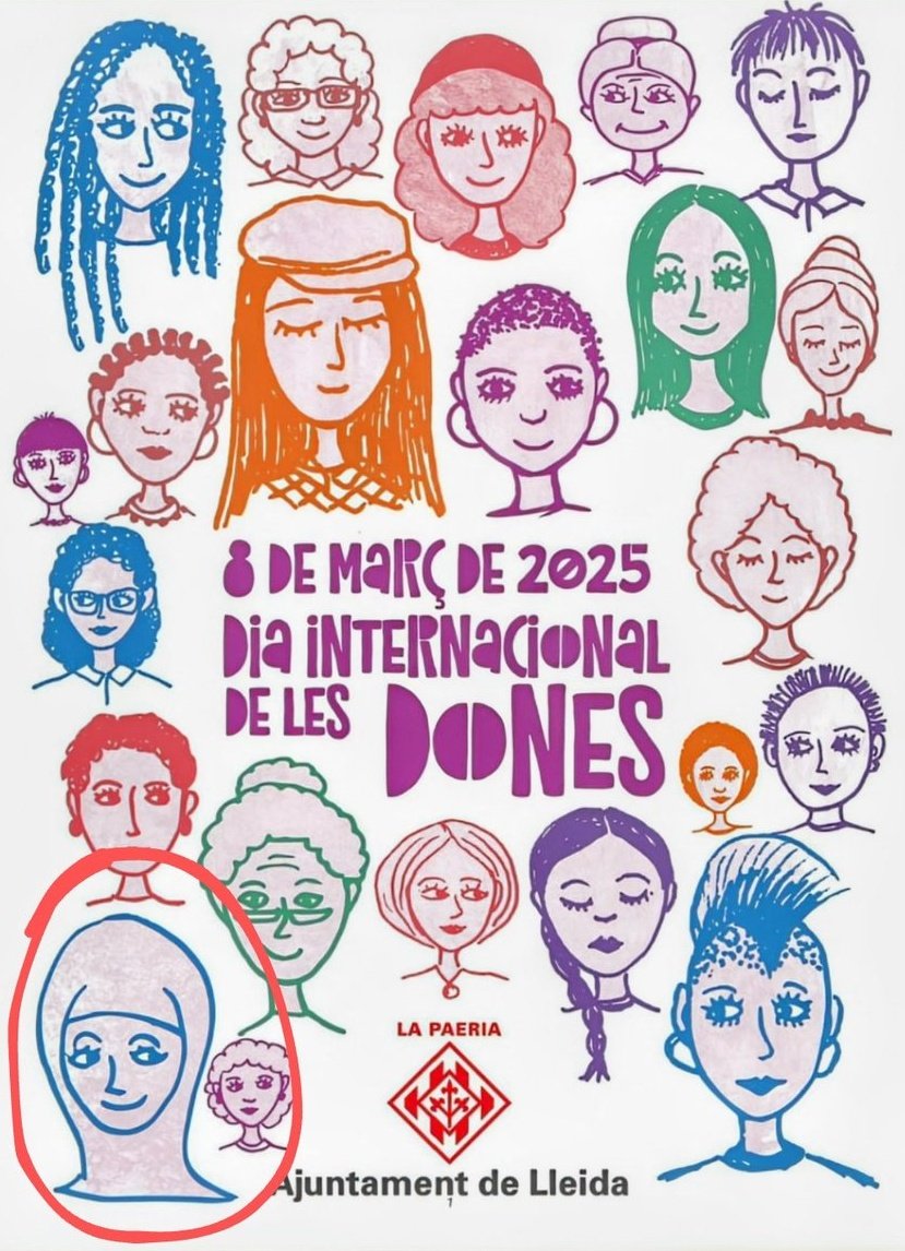orriolsderipoll's tweet image. L'ajuntament de Lleida considera que els cabells de les dones són pecat i cal tapar-los amb un parrac?

Creu que la vexació a la dona és menys vexació si la practica la comunitat musulmana?

VERGONYA!

#SalvemCatalunya