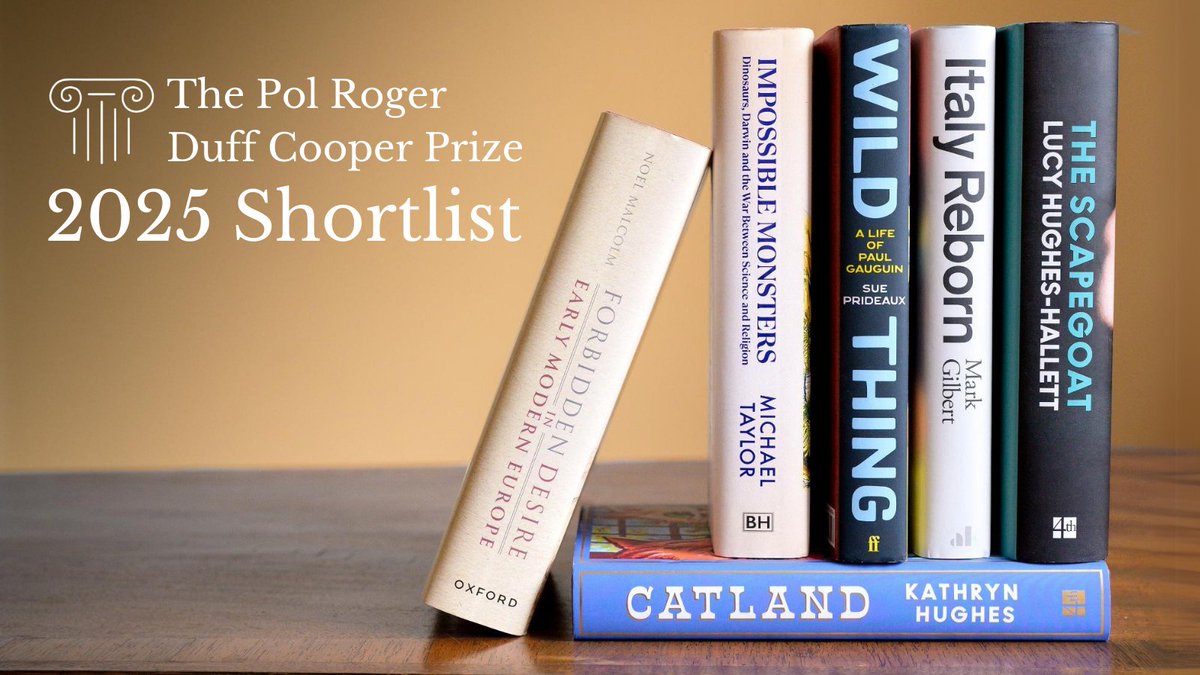 We’ve spent six weeks celebrating the best non-fiction books from the past year. On Monday night we will toast them all and learn the winner of The Pol Roger Duff Cooper Prize 2025.
duffcooperprize.org