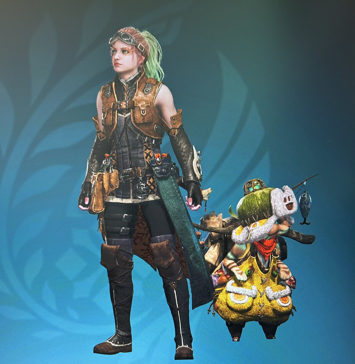 2時間以上かかった😂
これで出来た for now

Let‘s start the hunt! ✨

#MHWilds #MHWs #MonsterHunterWilds